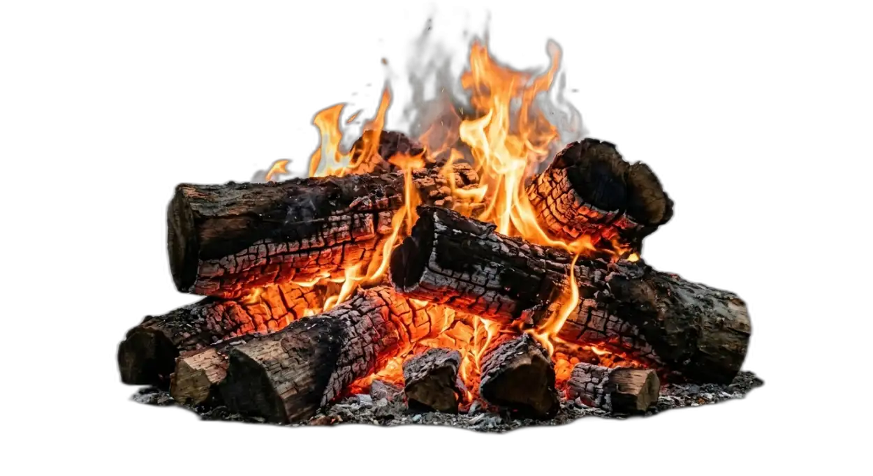 Free Download Holika Dahan Fire Wood Stack Png - High Quality Holika Dahan Fire Png Transparent PNG