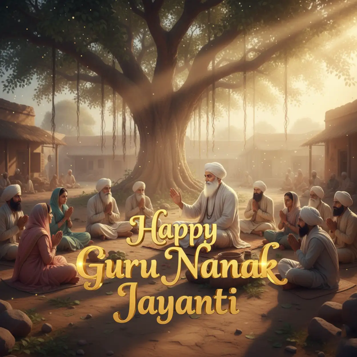 Free Download How To Celebrate Guru Nanak Jayanti At Home - High Quality Happy Guru Nanak Jayanti Background