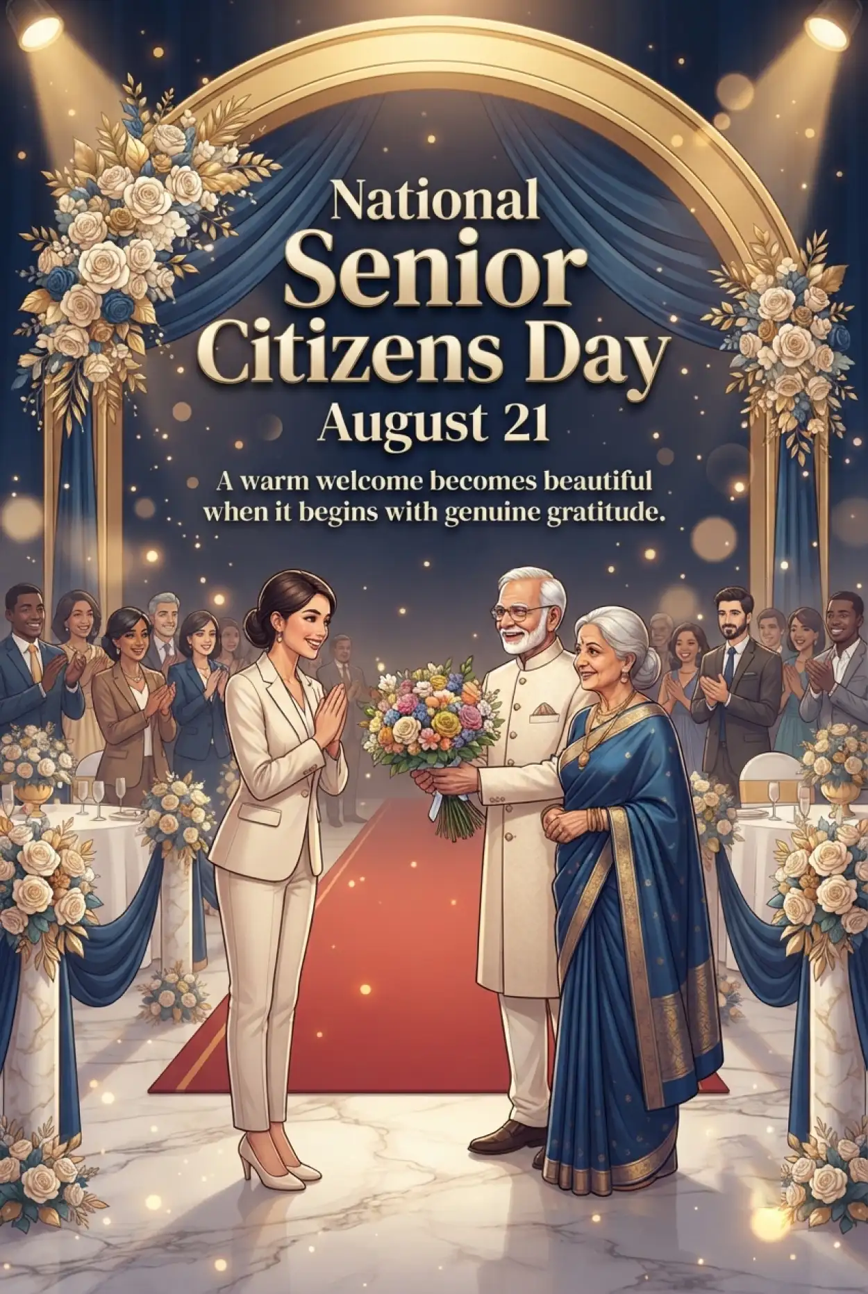 Free Download How To Celebrate Senior Citizens Day 2026 - High Quality Senior Citizens Day 2026 Image