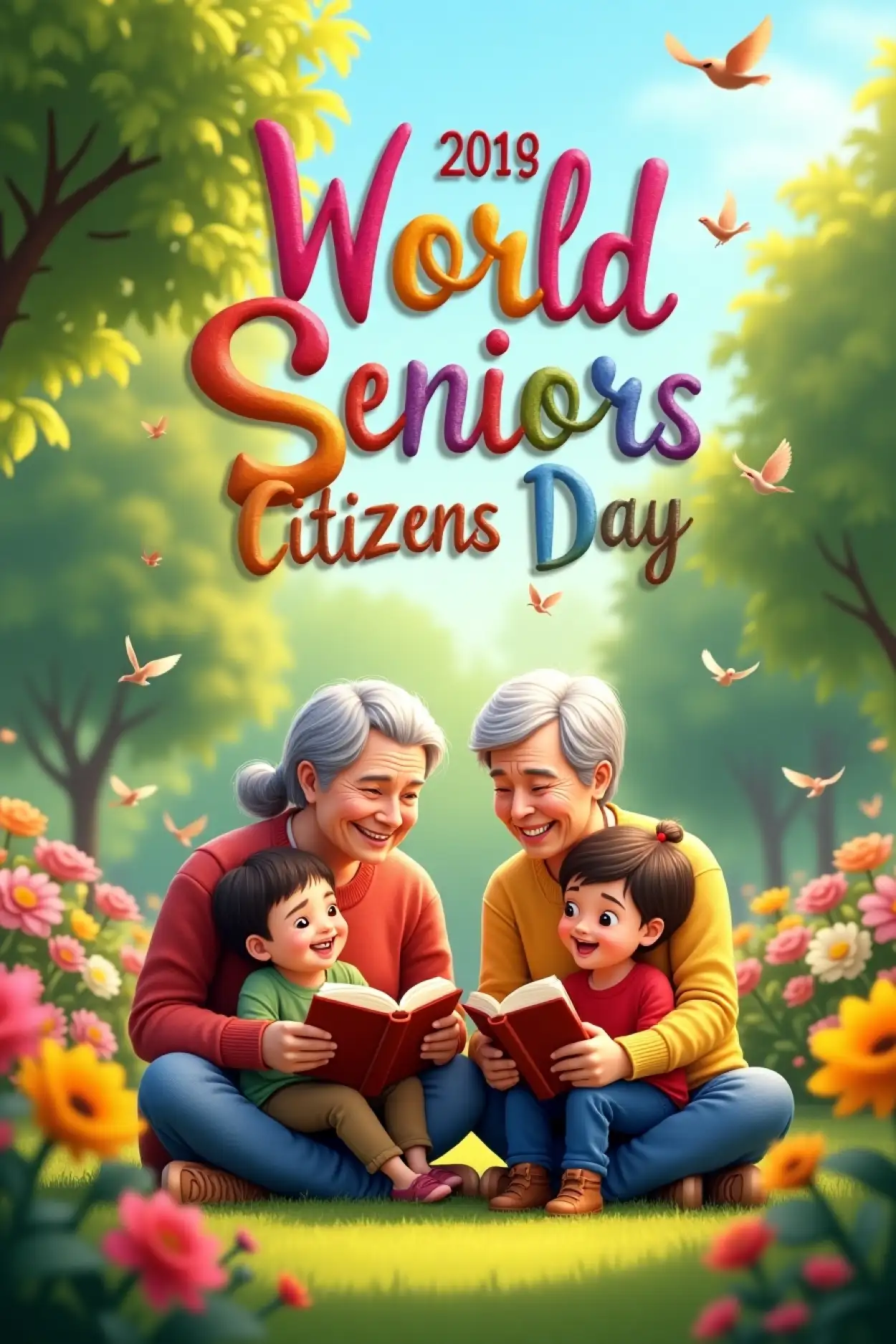 Free Download How To Celebrate World Senior Citizens Day In Colleges - High Quality Orld Senior Citizens Day Background