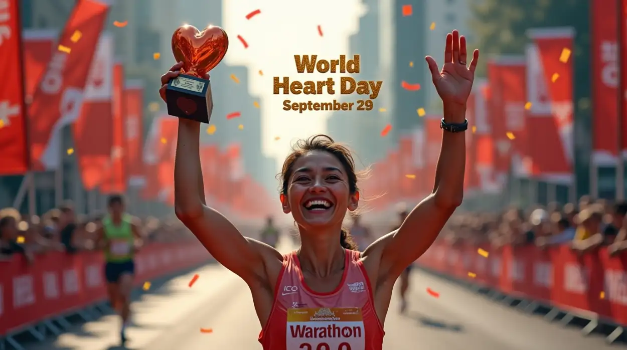 Free Download How To Make Handmade Greeting Card For World Heart Day - High Quality World Heart Day Image