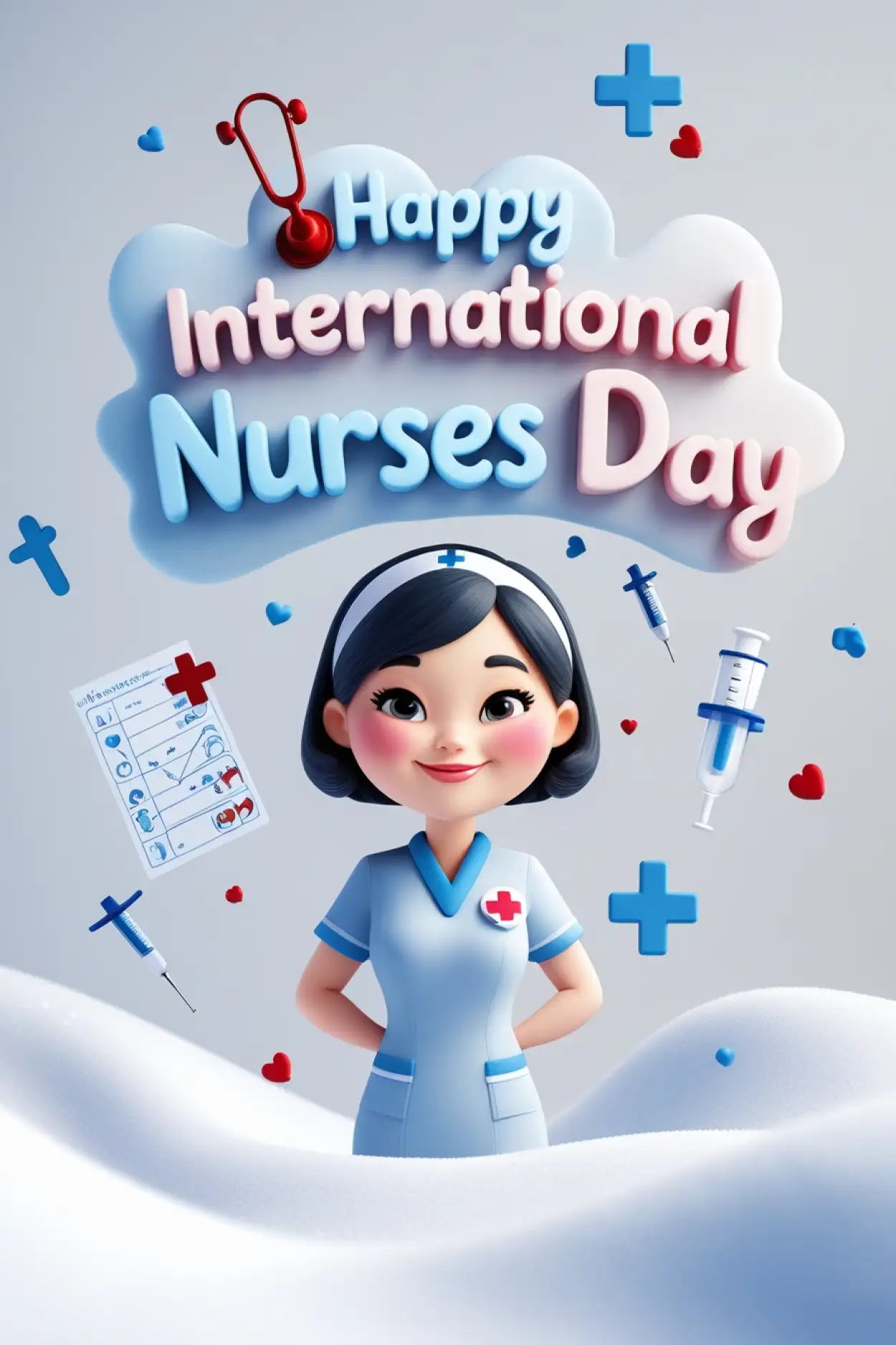 Free Download How To Wish Happy International Nurses Day To A Nurse - High Quality Happy Iinternational Nurses Day Background