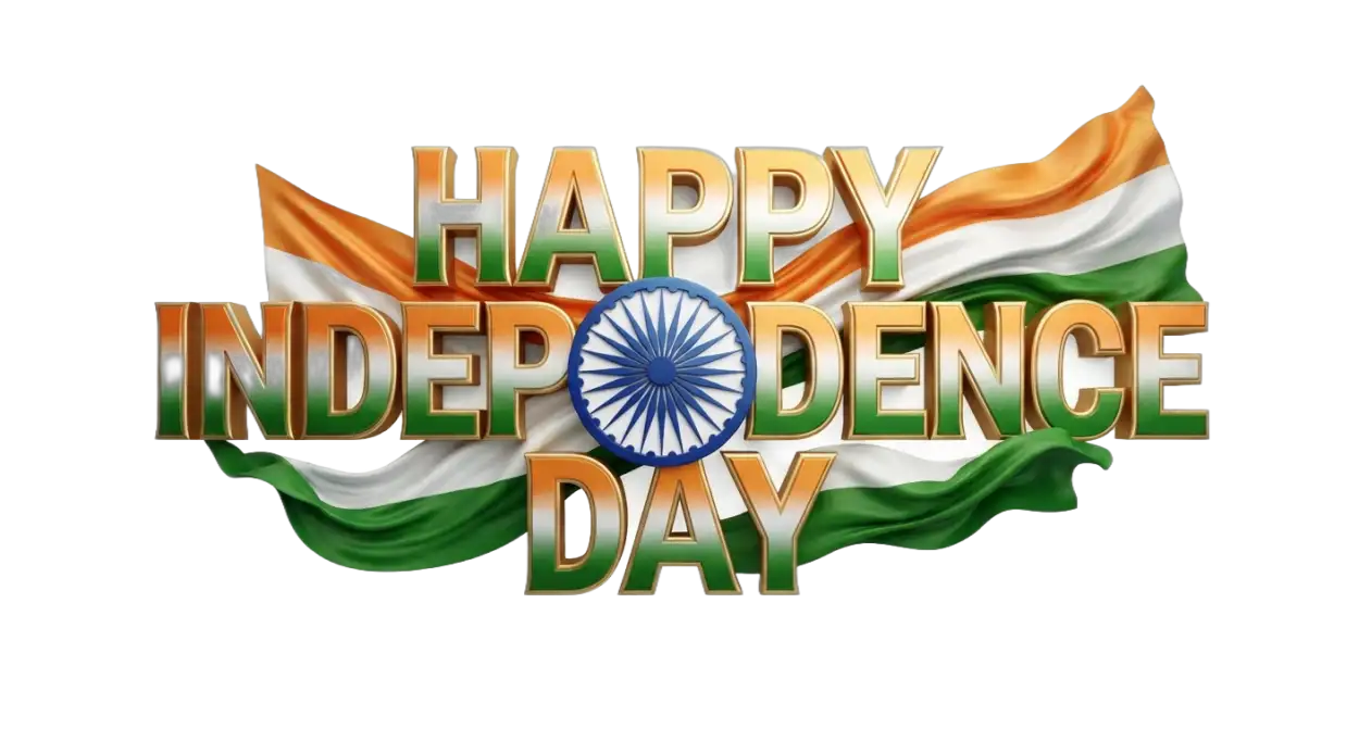 Free Download Independence Day Decoration Png - High Quality Happy Independence Day Png 2026 Transparent PNG