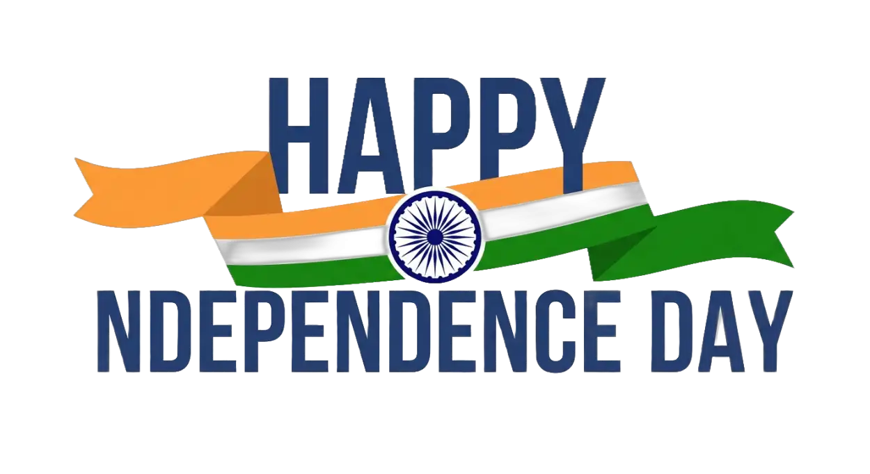 Free Download Independence Day Text Effect Png - High Quality Happy Independence Day Png 2026 Transparent PNG
