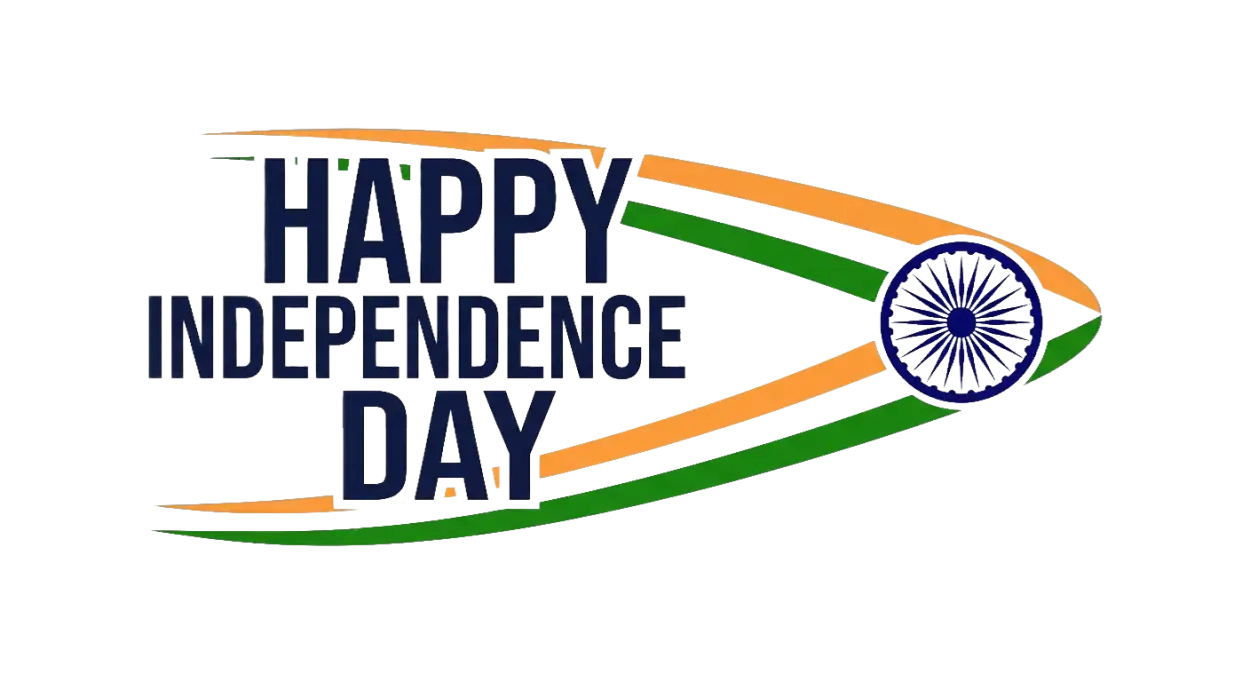 Free Download Independence Day Wishes Transparent Png 2 - High Quality Happy Independence Day Png 2026 Transparent PNG