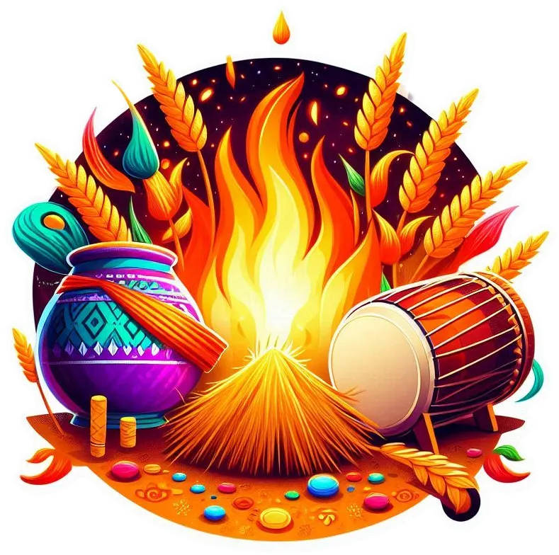 India Lohri Png Free Download - Royalty Free Lohri PNG Image | Pngmagic Free Download India Lohri Png Free Download - High Quality Lohri PNG PNG Image