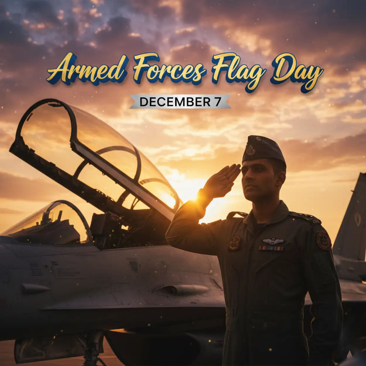 Free Download Indian Armed Forces Flag Day Poster Design - High Quality Armed Forces Flag Day Background