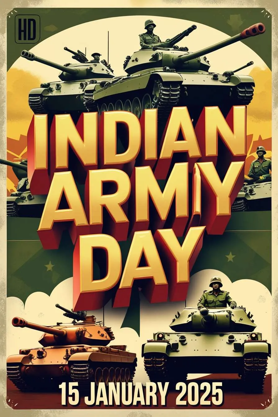 Free Download Indian Army Day 2025 Salute Images For Instagram - High Quality Indian Army Day 2025 Background