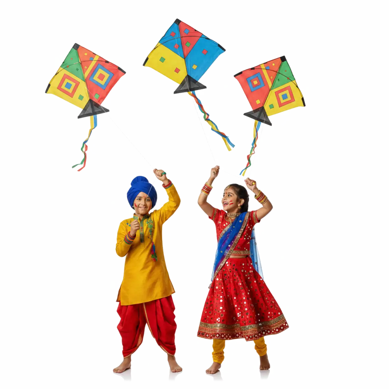 Free Download Indian Culture Kite Flying Png Image - High Quality Kite Flying Png Transparent PNG