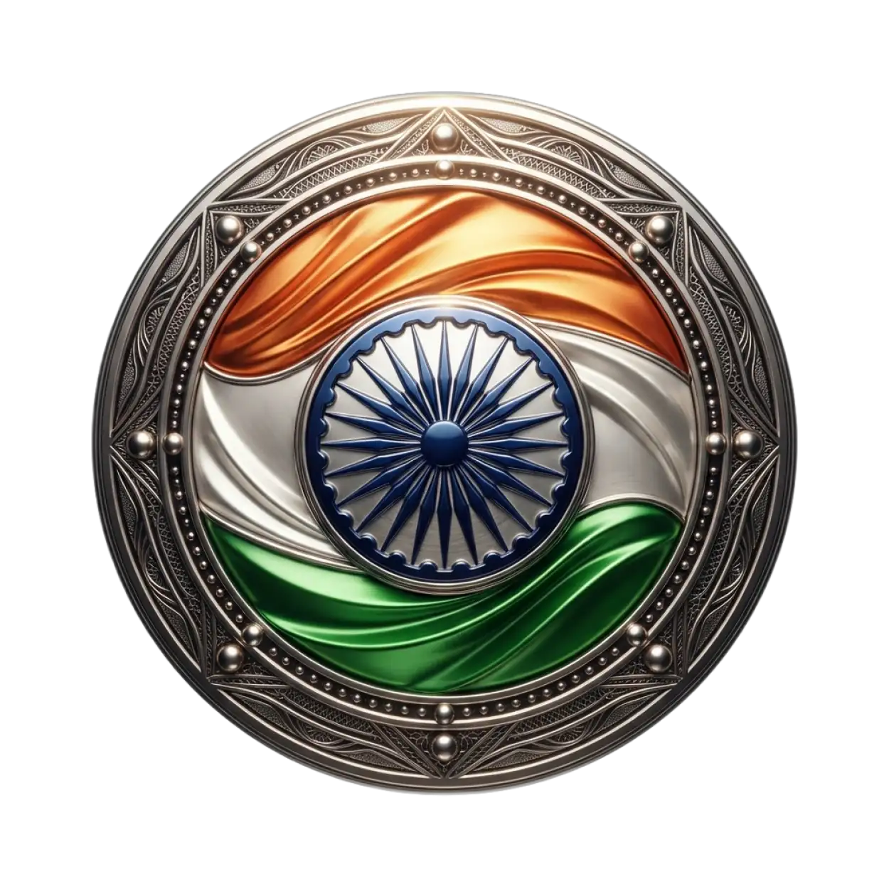 Free Download Indian Flag Badge Png - High Quality Indian Flag Png Transparent PNG