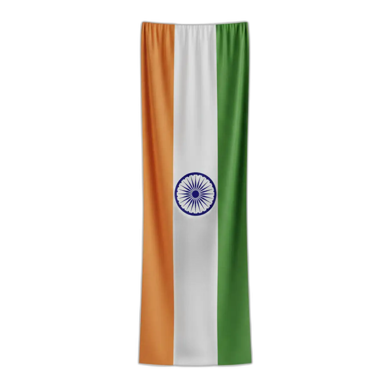 Free Download Indian Flag Png Fabric Wave - High Quality Indian Flag Png PNG Image