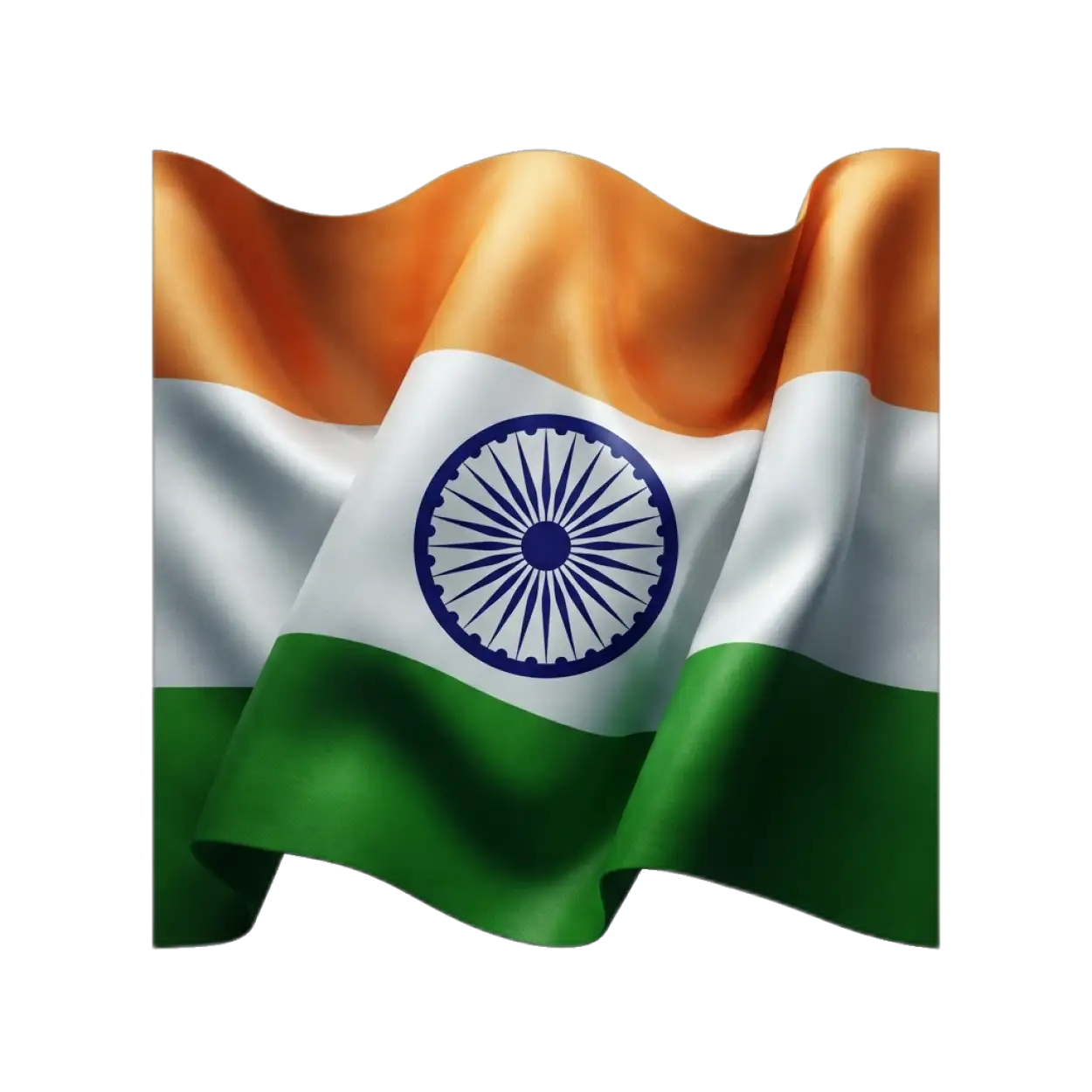 Free Download Indian Flag Png For Presentation - High Quality Indian Flag Png Transparent PNG