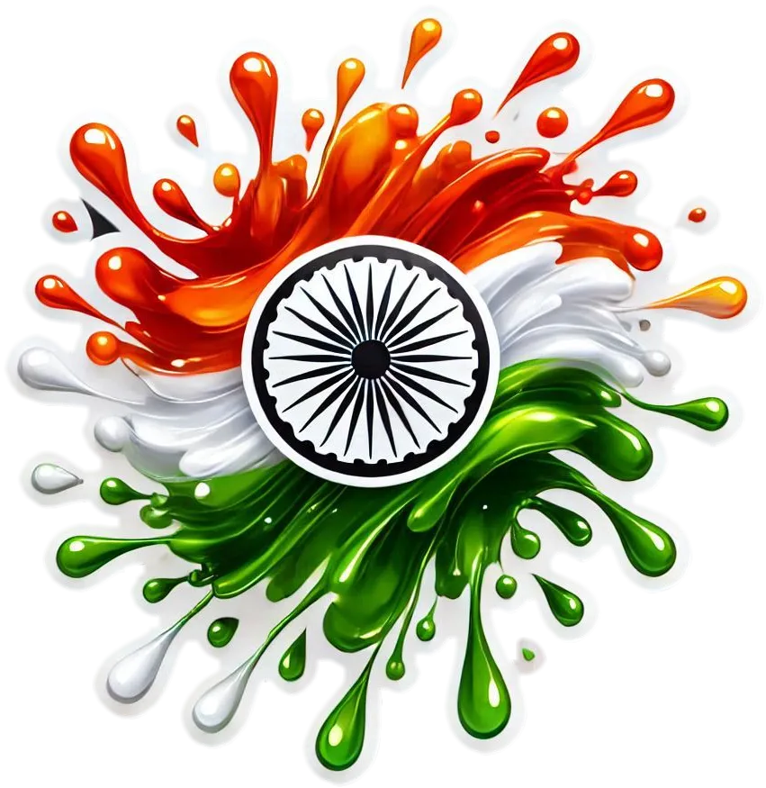 Free Download Indian Flag Png For Republic Day - High Quality Indian Flag PNG PNG Image