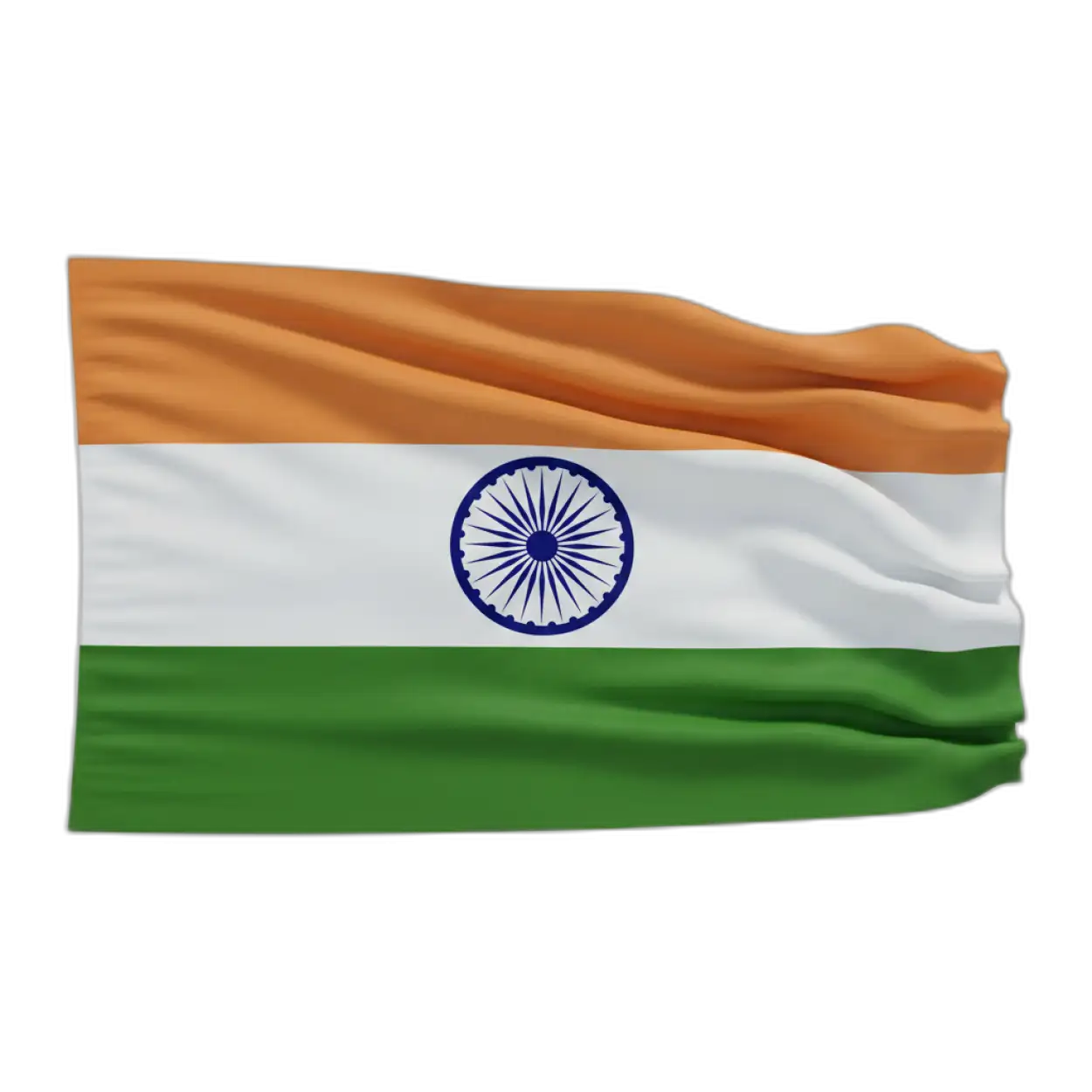 Free Download Indian Flag Png For Social Media - High Quality Indian Flag Png Transparent PNG