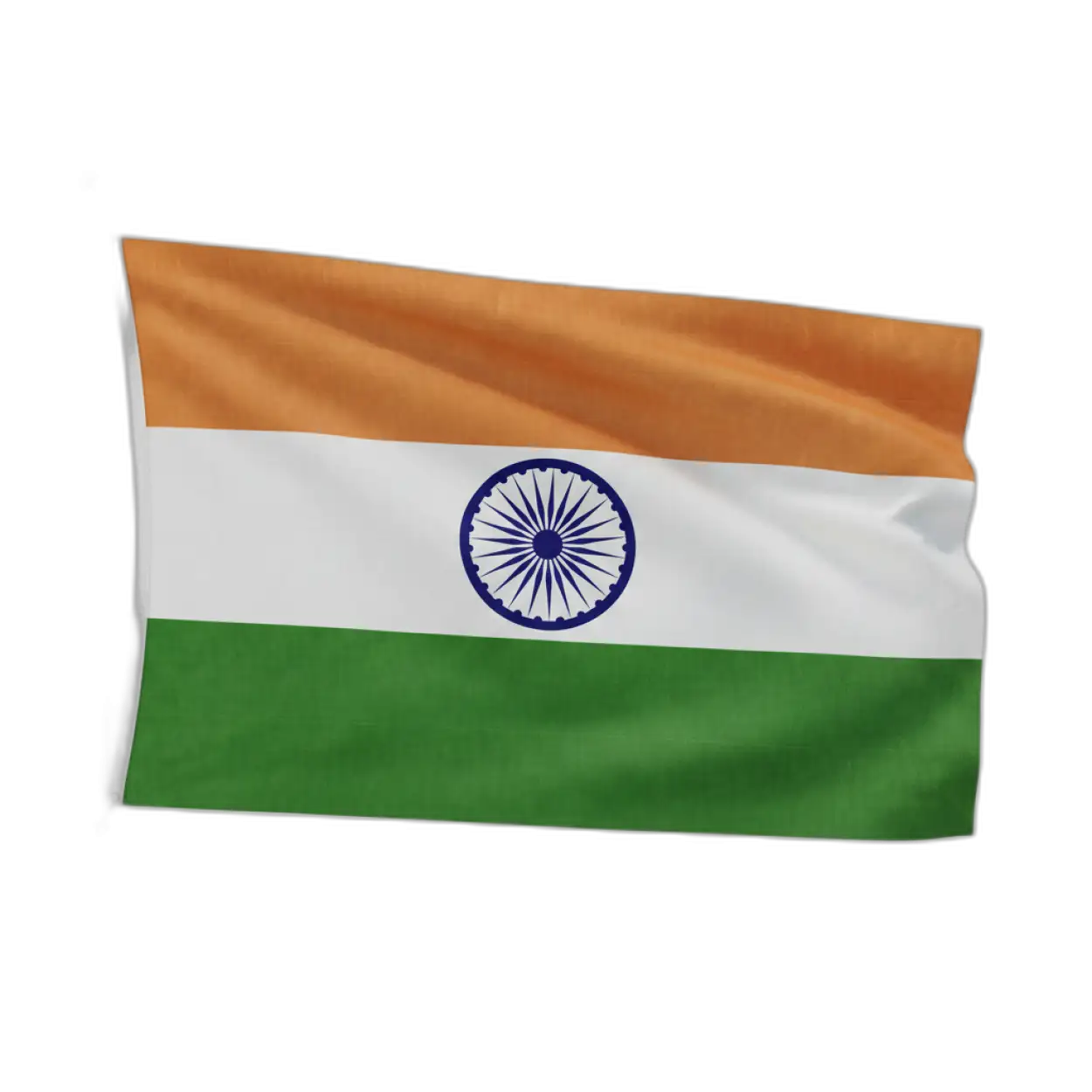Free Download Indian Flag Png No Pole - High Quality Indian Flag Png PNG Image