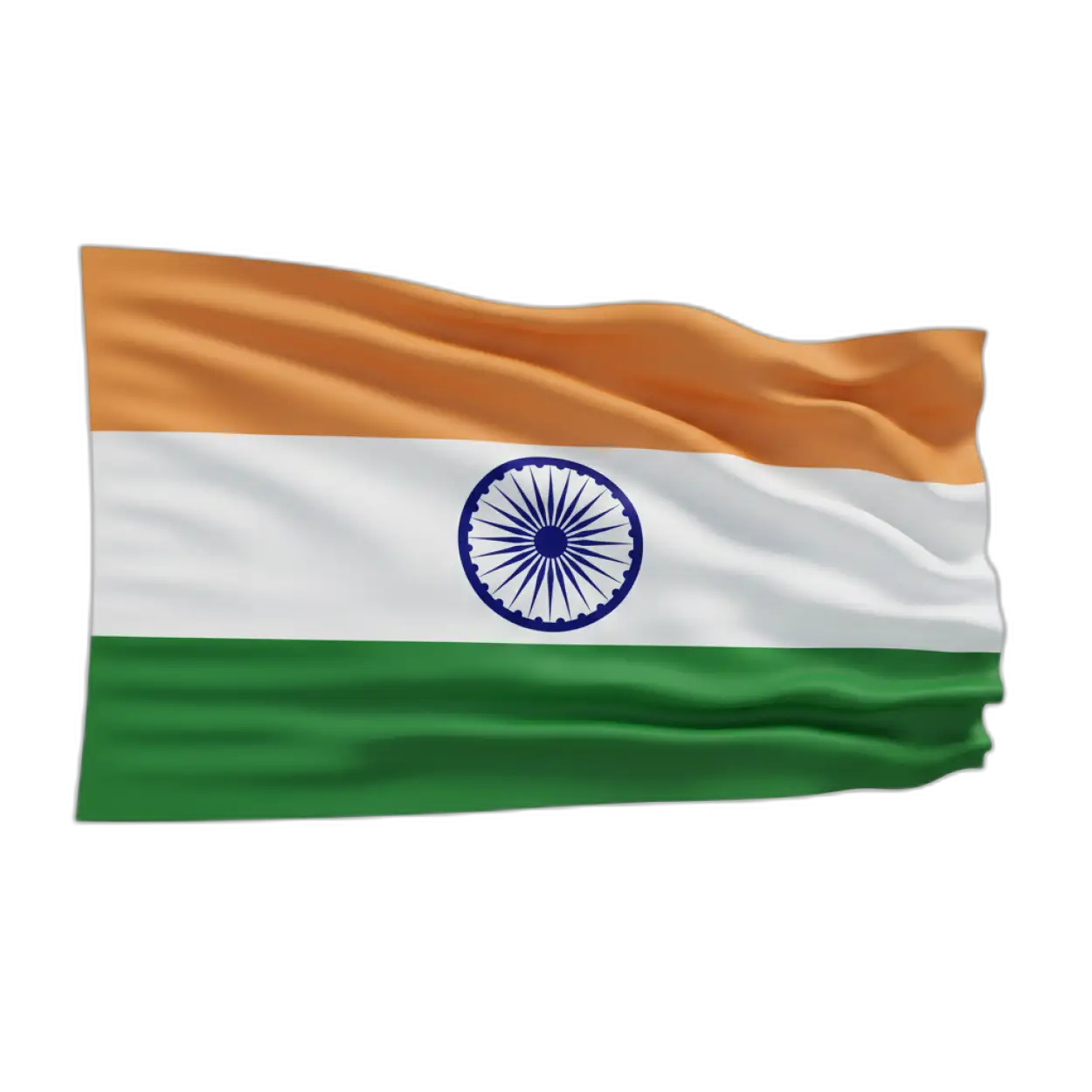 Indian Flag Png Realistic Colors - Royalty Free Indian Flag Png Image | Pngmagic Free Download Indian Flag Png Realistic Colors - High Quality Indian Flag Png PNG Image