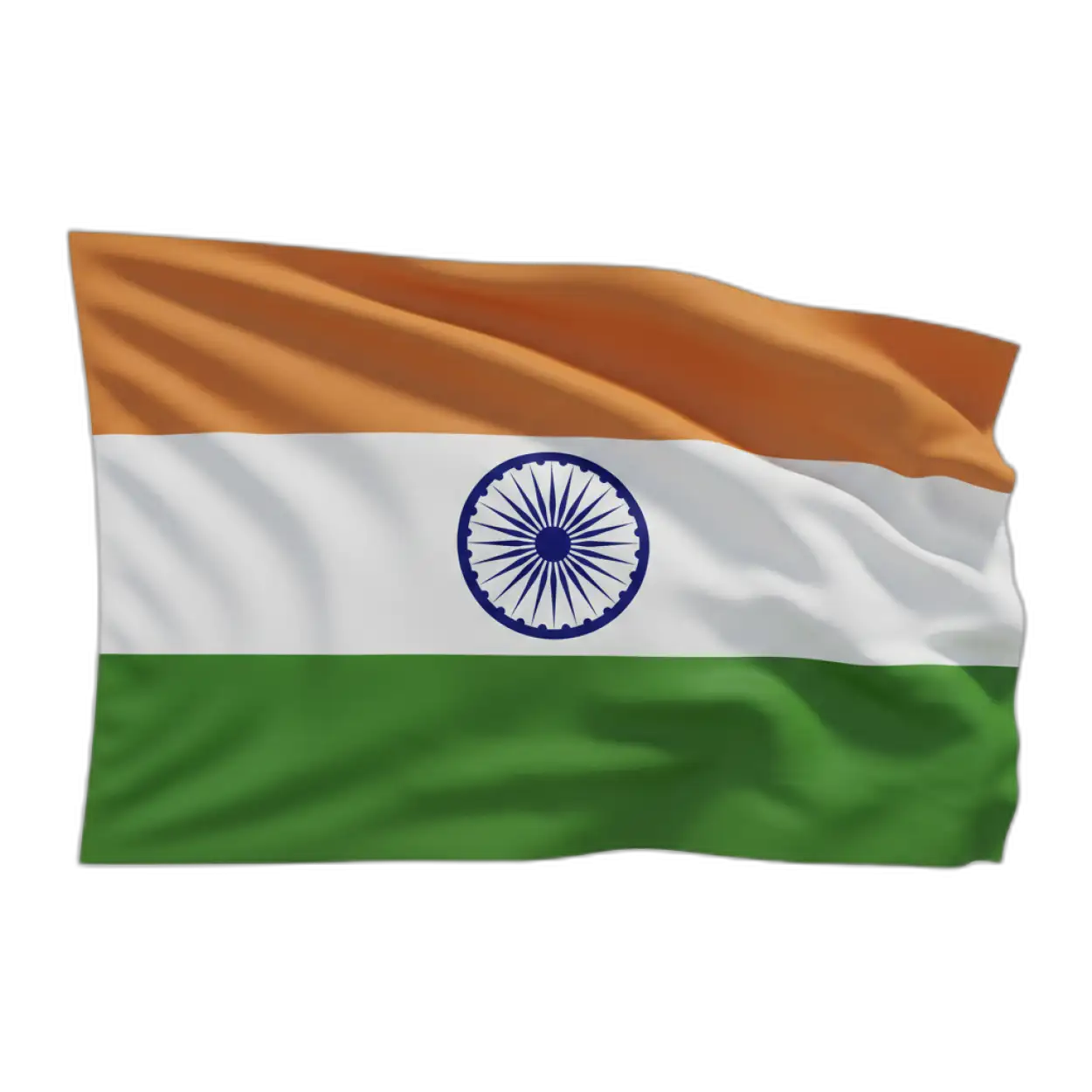 Free Download Indian Flag Png Tricolor - High Quality Indian Flag Png Transparent PNG