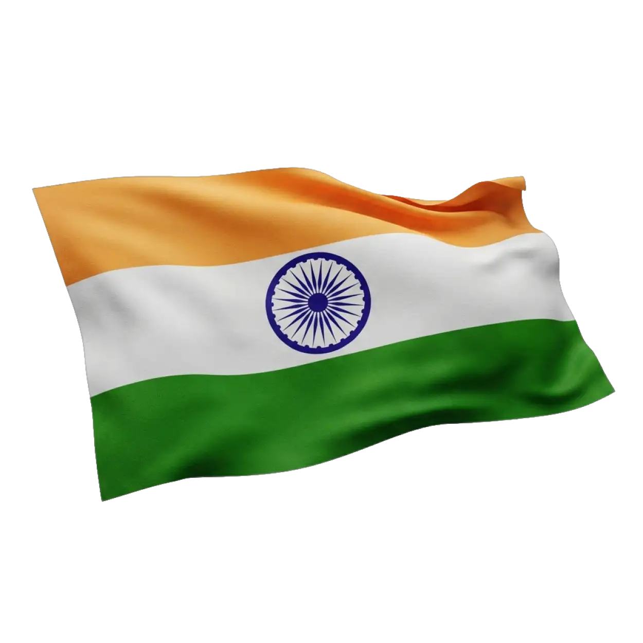 Free Download Indian National Flag High Quality Png - High Quality Indian Flag Png Transparent PNG