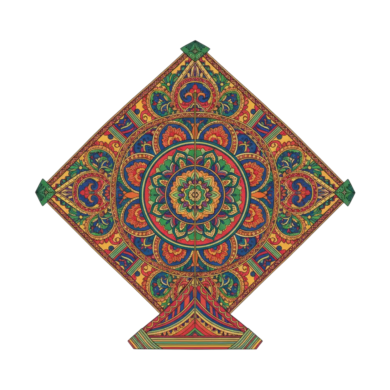 Free Download Indian Patang Kite Png For Makar Sankranti - High Quality Kite Png Transparent PNG