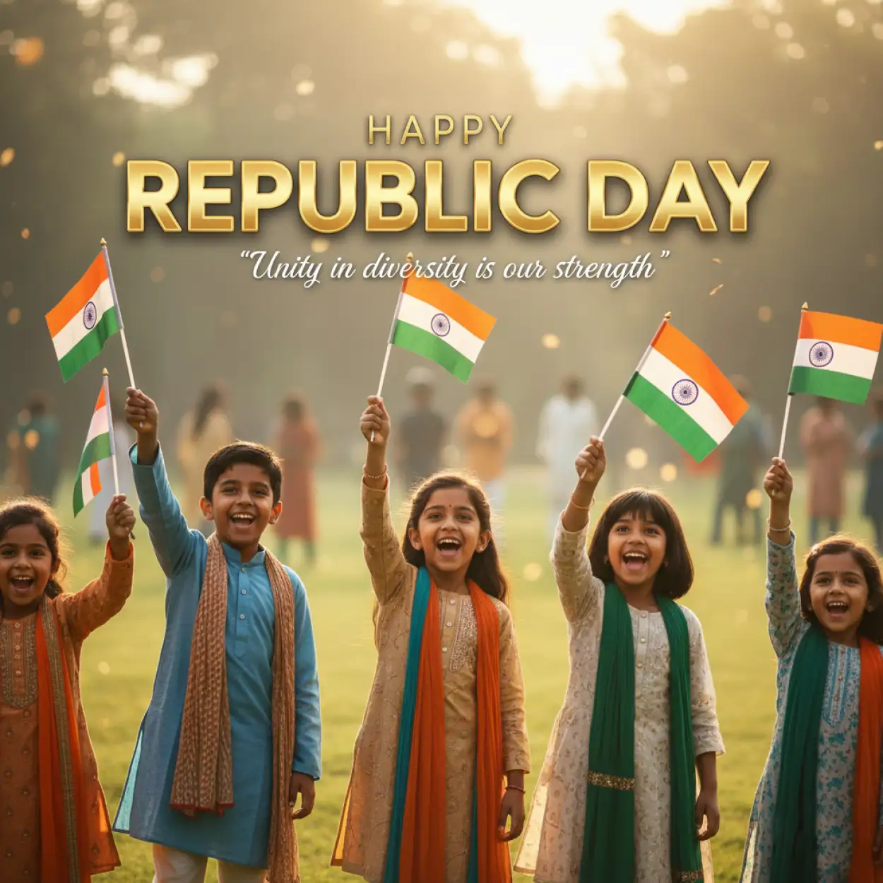 Free Download Indian Republic Day Poster - High Quality Indian Republic Day Background