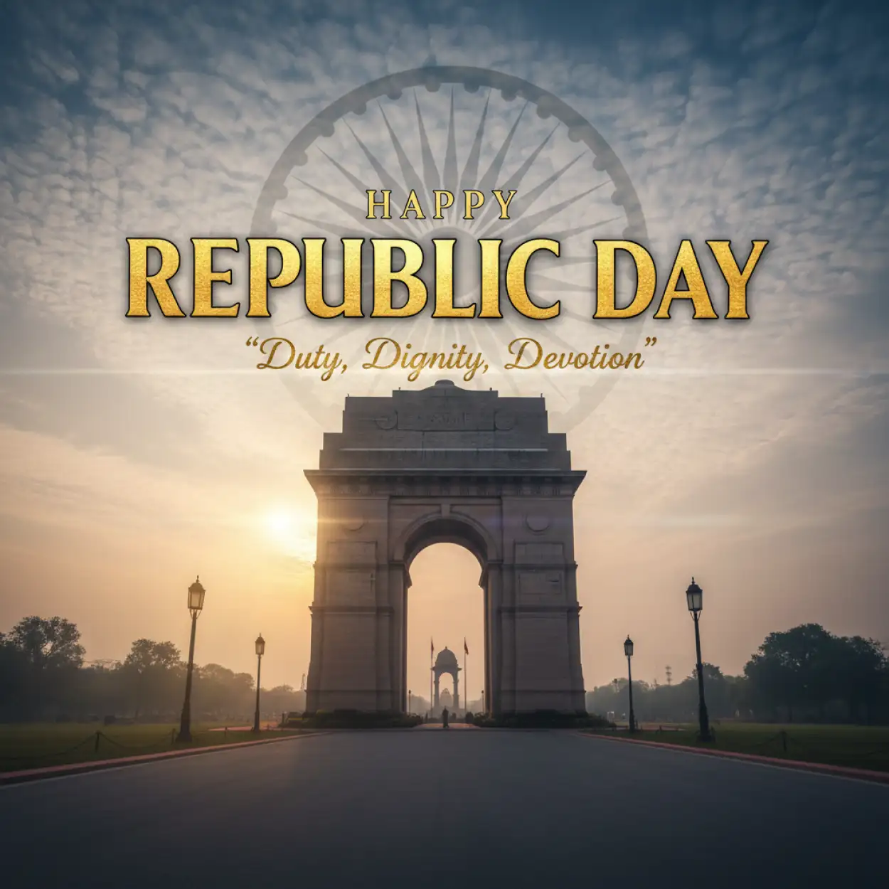 Free Download Indian Republic Day Presentation Background - High Quality Indian Republic Day Background Image
