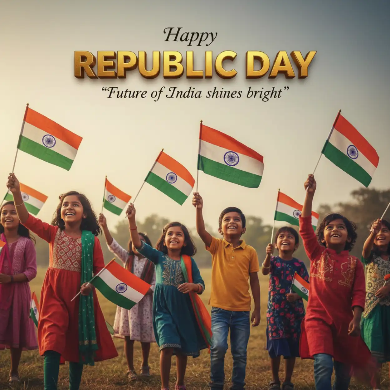 Free Download Indian Republic Day Social Media Post - High Quality Indian Republic Day Background