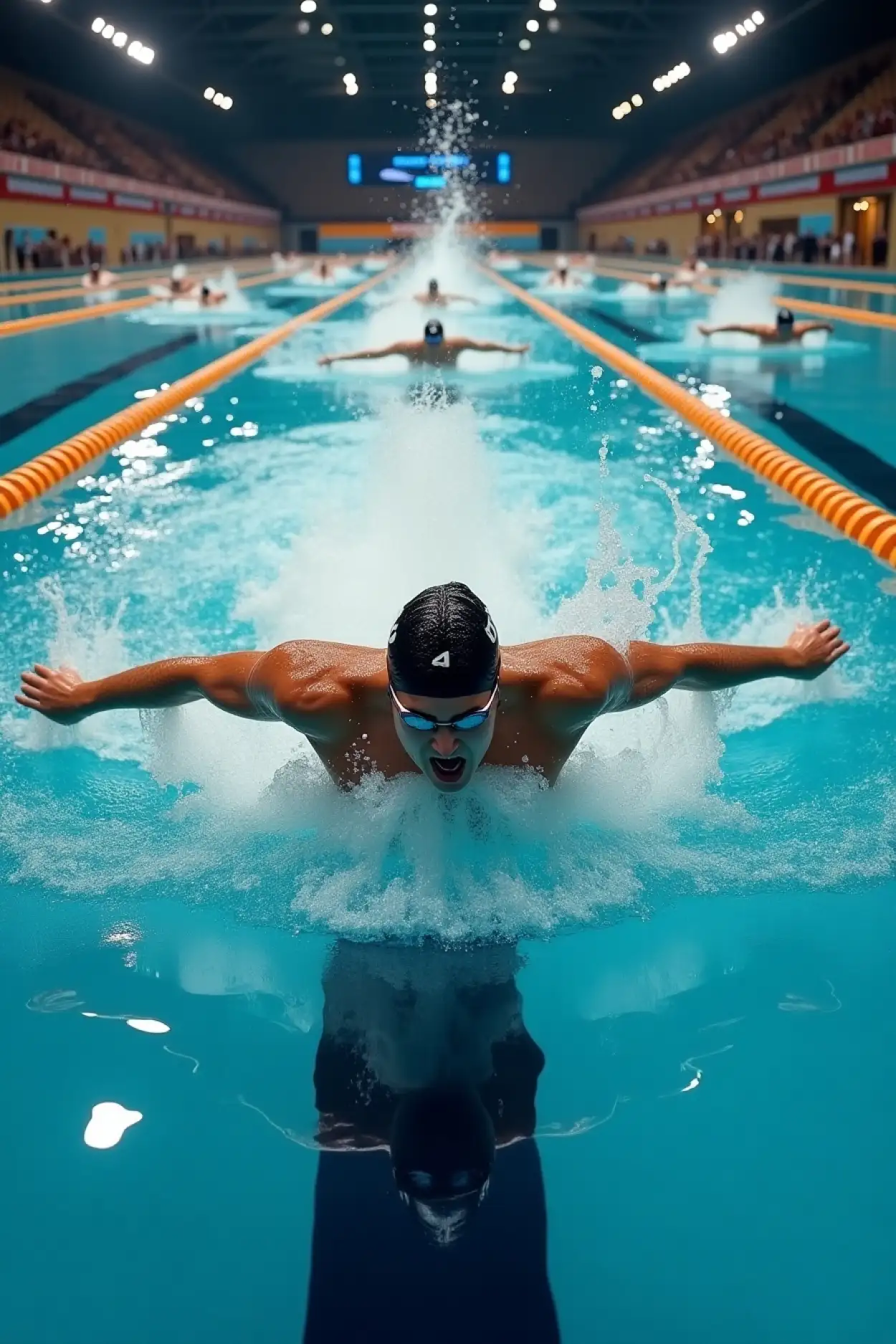 Free Download Indian Sports Background With Tricolor Theme - High Quality Sports Background Background Image