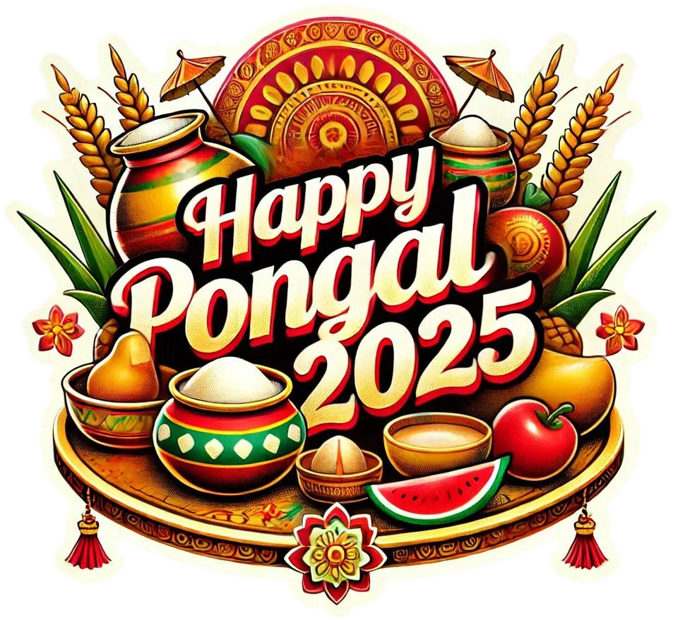 Instagram-ready Happy Pongal Png Greetings - Royalty Free Happy Pongal Holiday And Wishes PNG Image | Pngmagic Free Download Instagram-ready Happy Pongal Png Greetings - High Quality Happy Pongal Holiday And Wishes PNG PNG Image