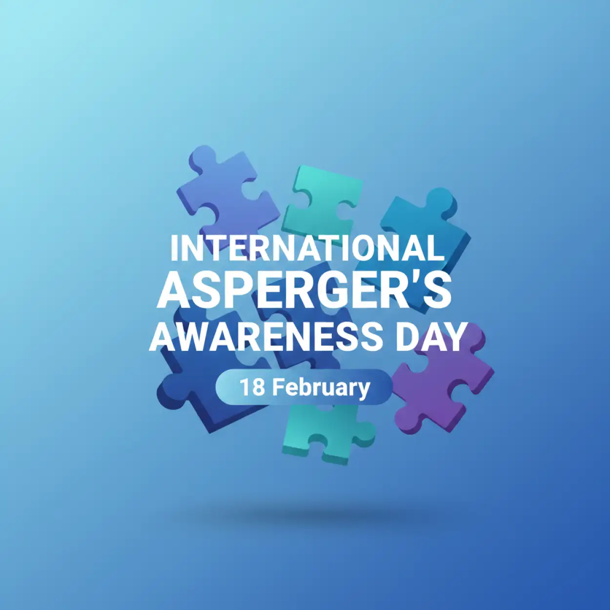 Free Download International Aspergers Awareness Day Inclusive Education Slogan - High Quality International Aspergers Awareness Day Background