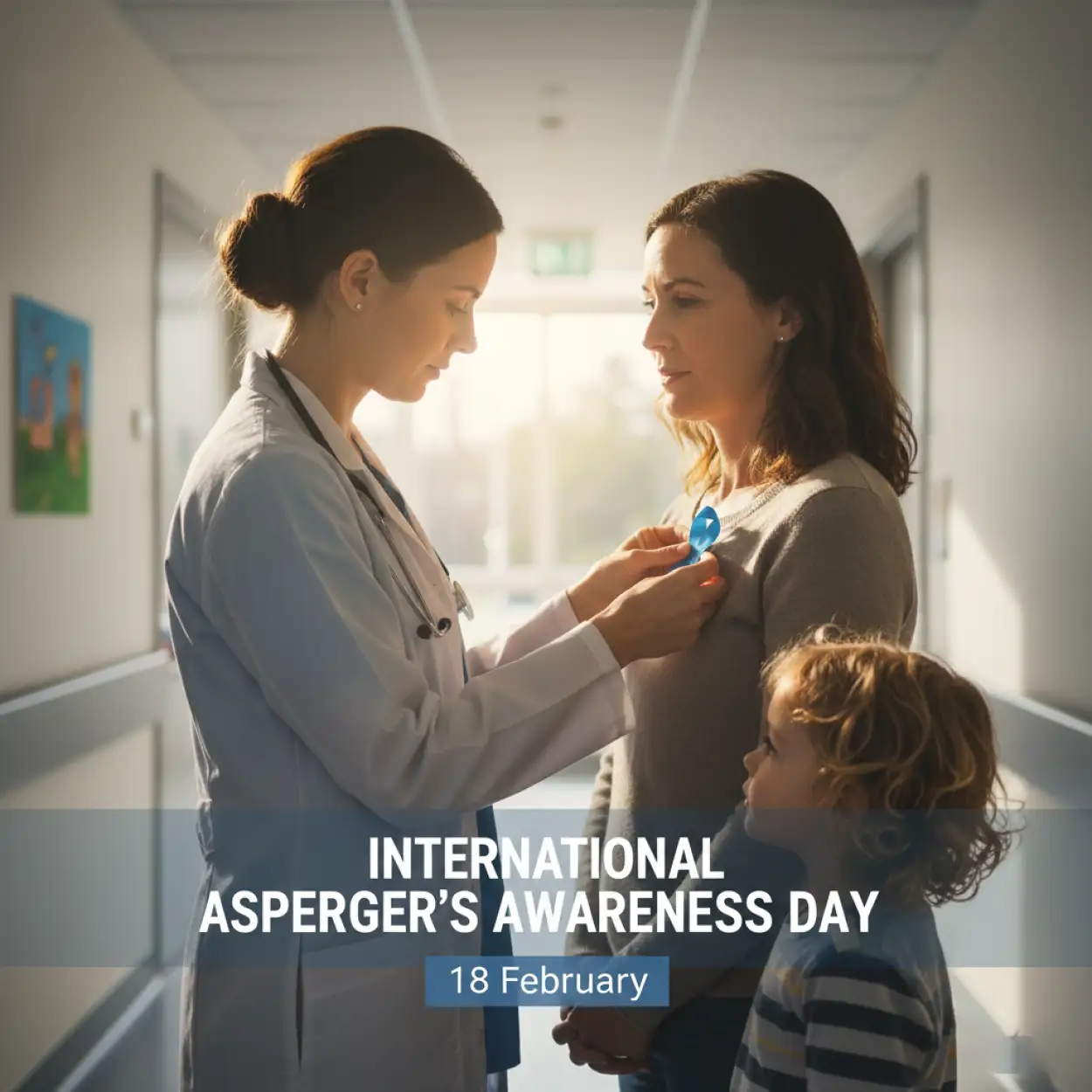 Free Download International Aspergers Awareness Day Linkedin Post - High Quality International Aspergers Awareness Day Background