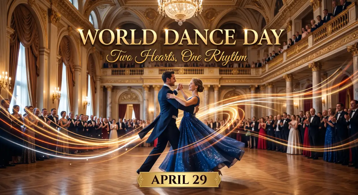 Free Download International Dance Day Facts 2026 - High Quality World Dance Day 2026 Image