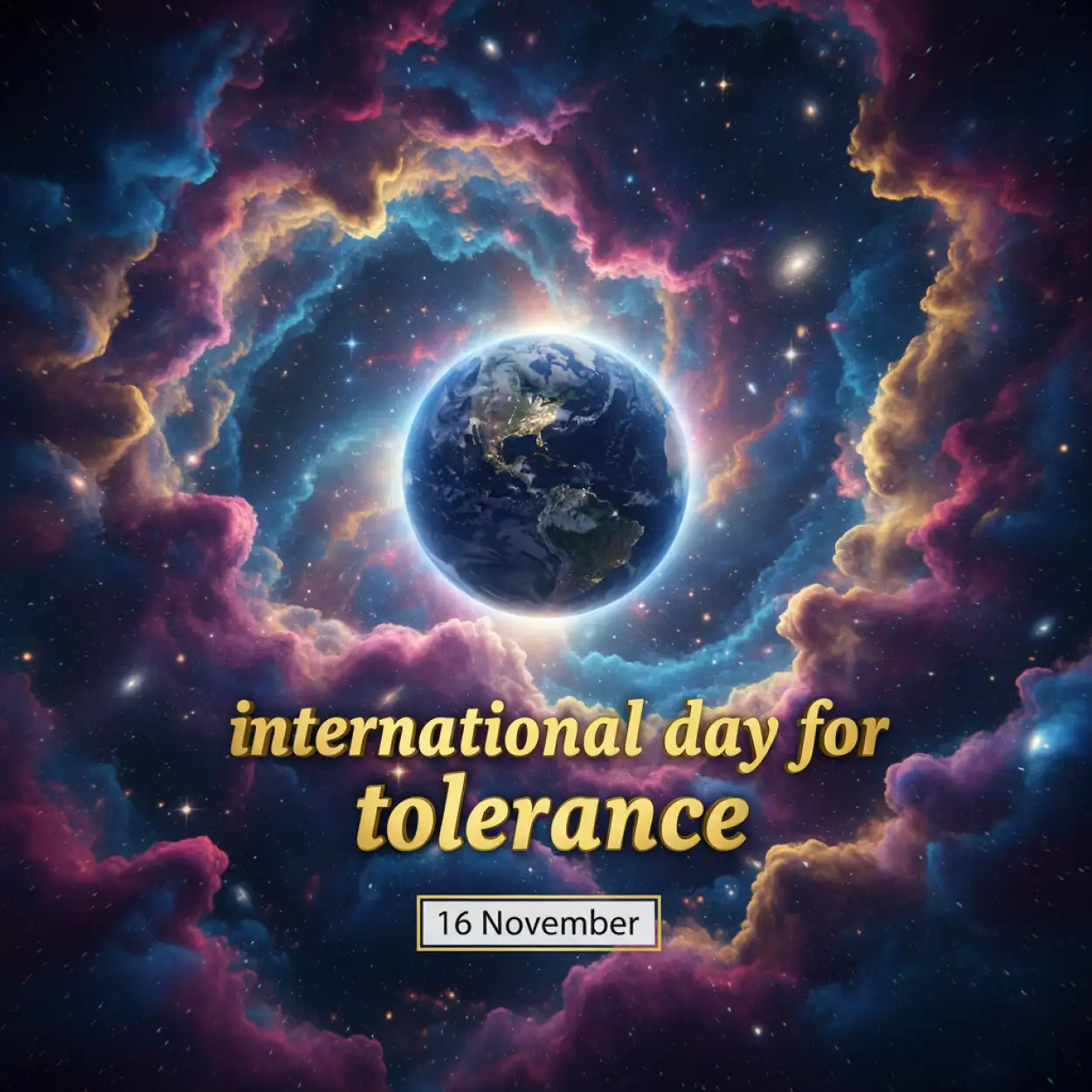 Free Download International Day For Tolerance 2025 Peace Theme Poster - High Quality International Day For Tolerance 2025 Background