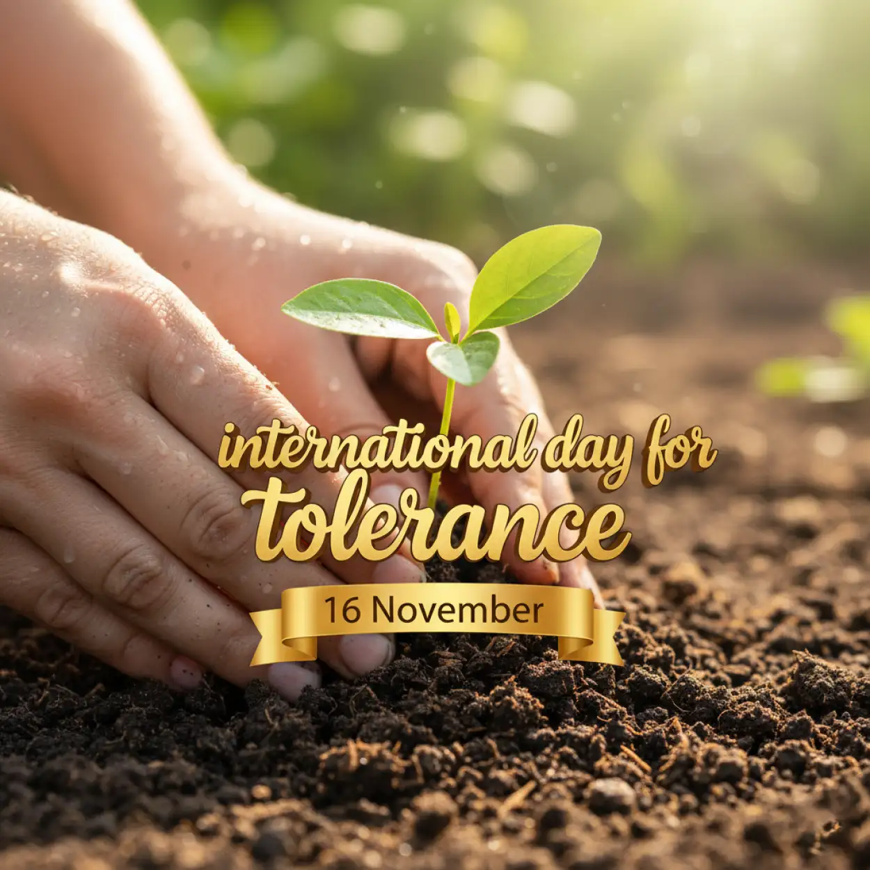 Free Download International Day For Tolerance Creative Whatsapp Post - High Quality International Day For Tolerance Image