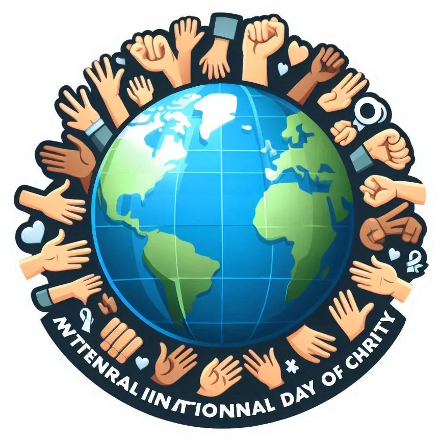 Free Download International Day Of Charity Png For Creating Banners And Flyers - High Quality PNG Image