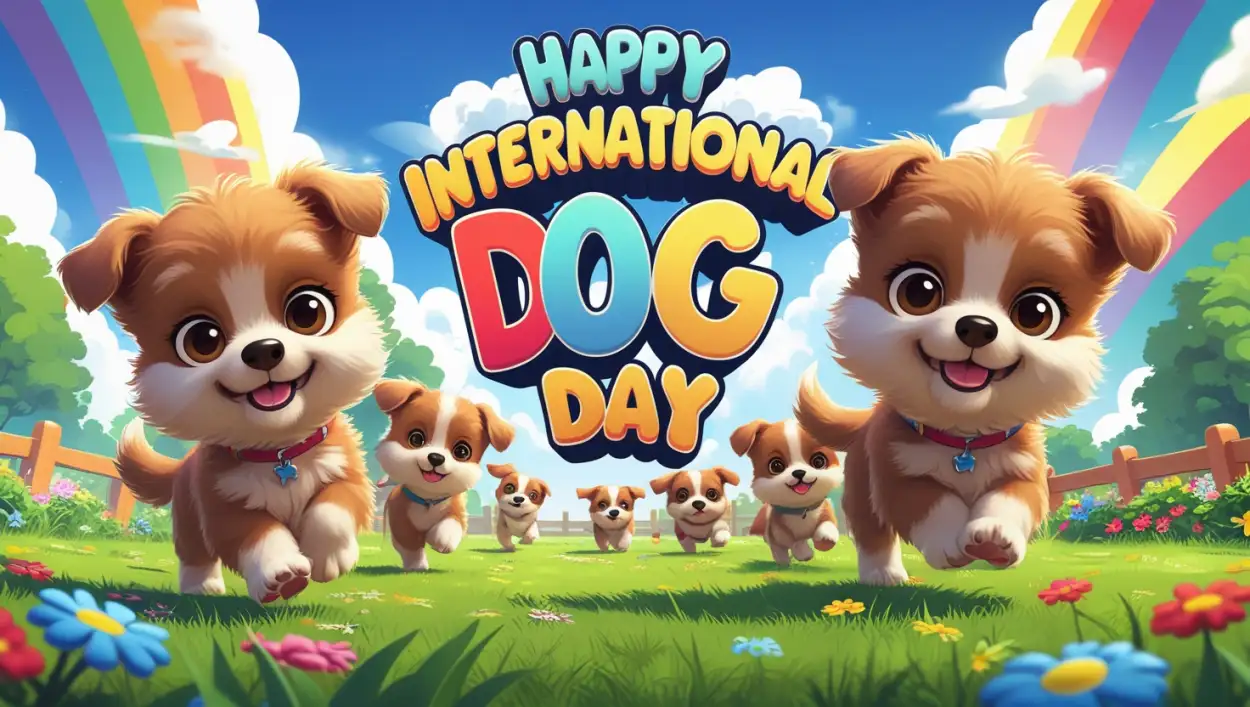 International Dog Day 2025 Ai Generated Images - Royalty Free Happy International Dog Day Image | Pngmagic Free Download International Dog Day 2025 Ai Generated Images - High Quality Happy International Dog Day Background
