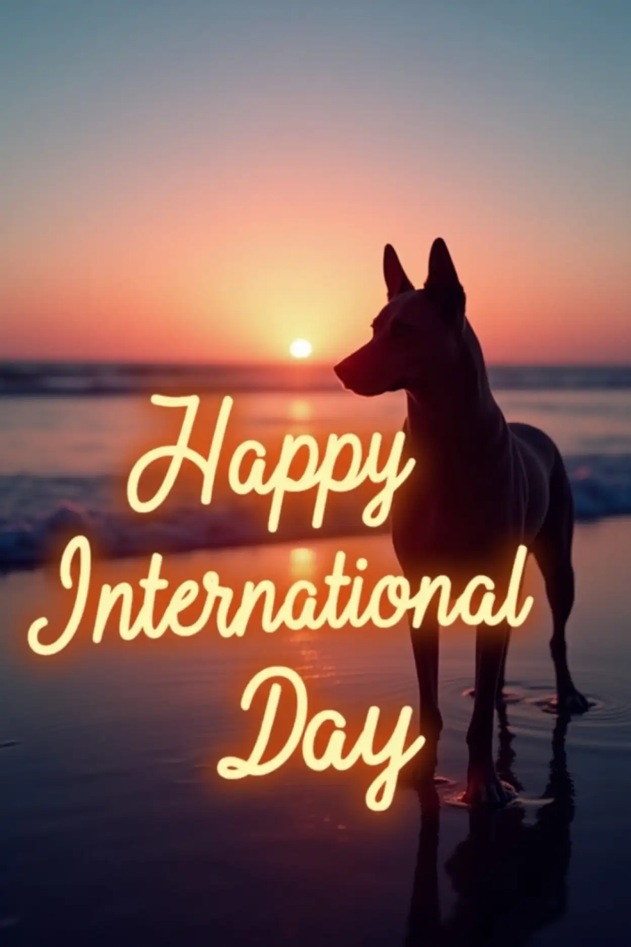 Free Download International Dog Day 2025 Facebook Posts - High Quality Happy International Dog Day Background
