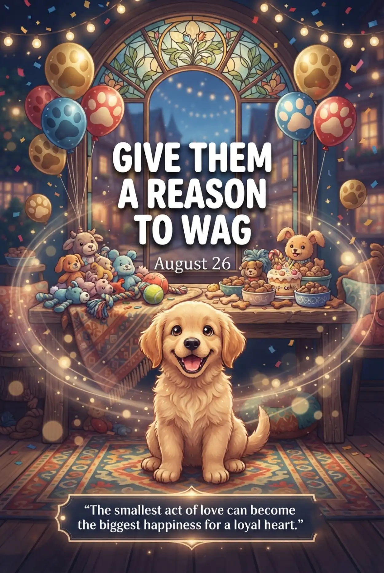 Free Download International Dog Day 2026 Animal Welfare Campaign - High Quality International Dog Day 2026 Image