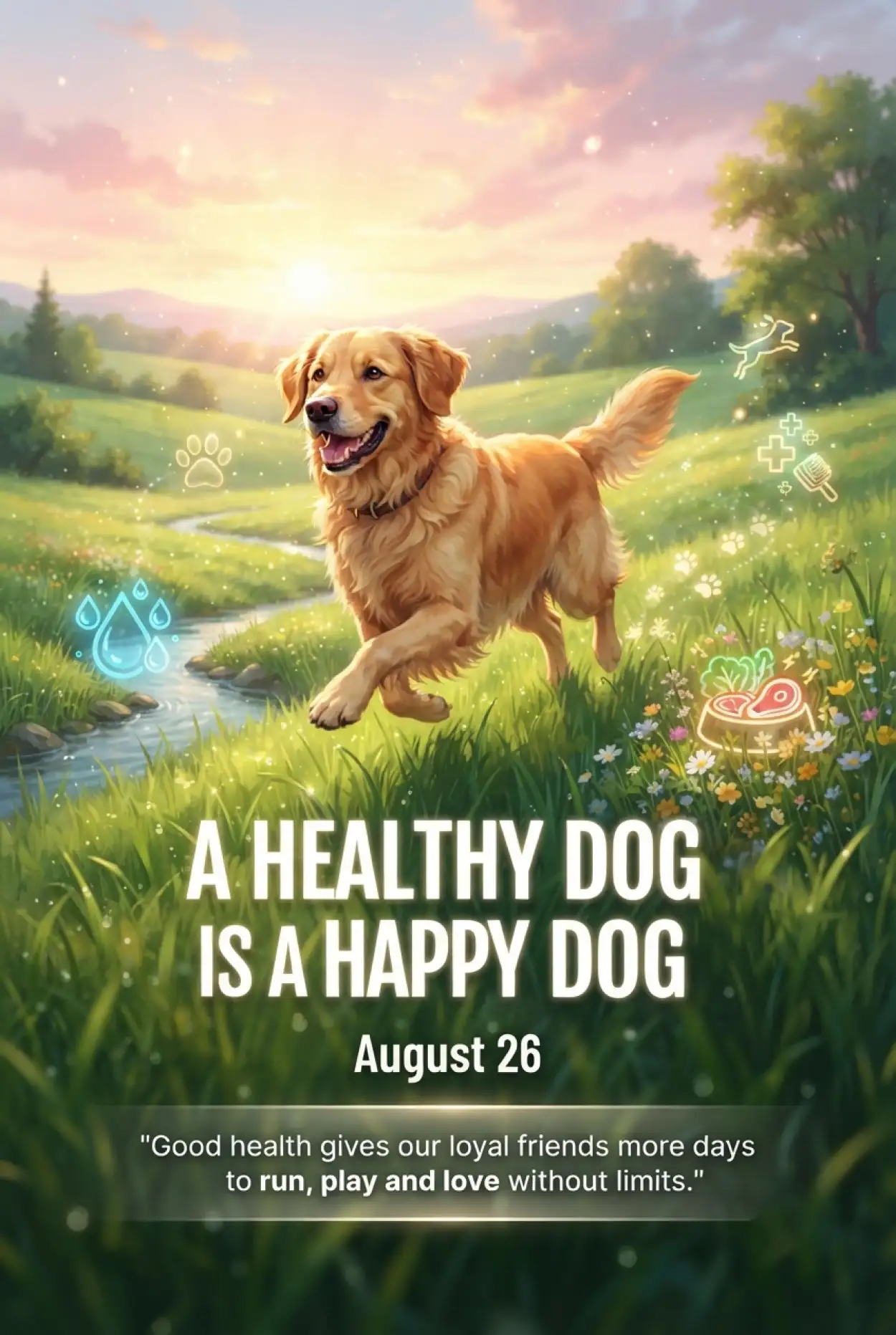 Free Download International Dog Day 2026 Dog Health Tips - High Quality International Dog Day 2026 Image