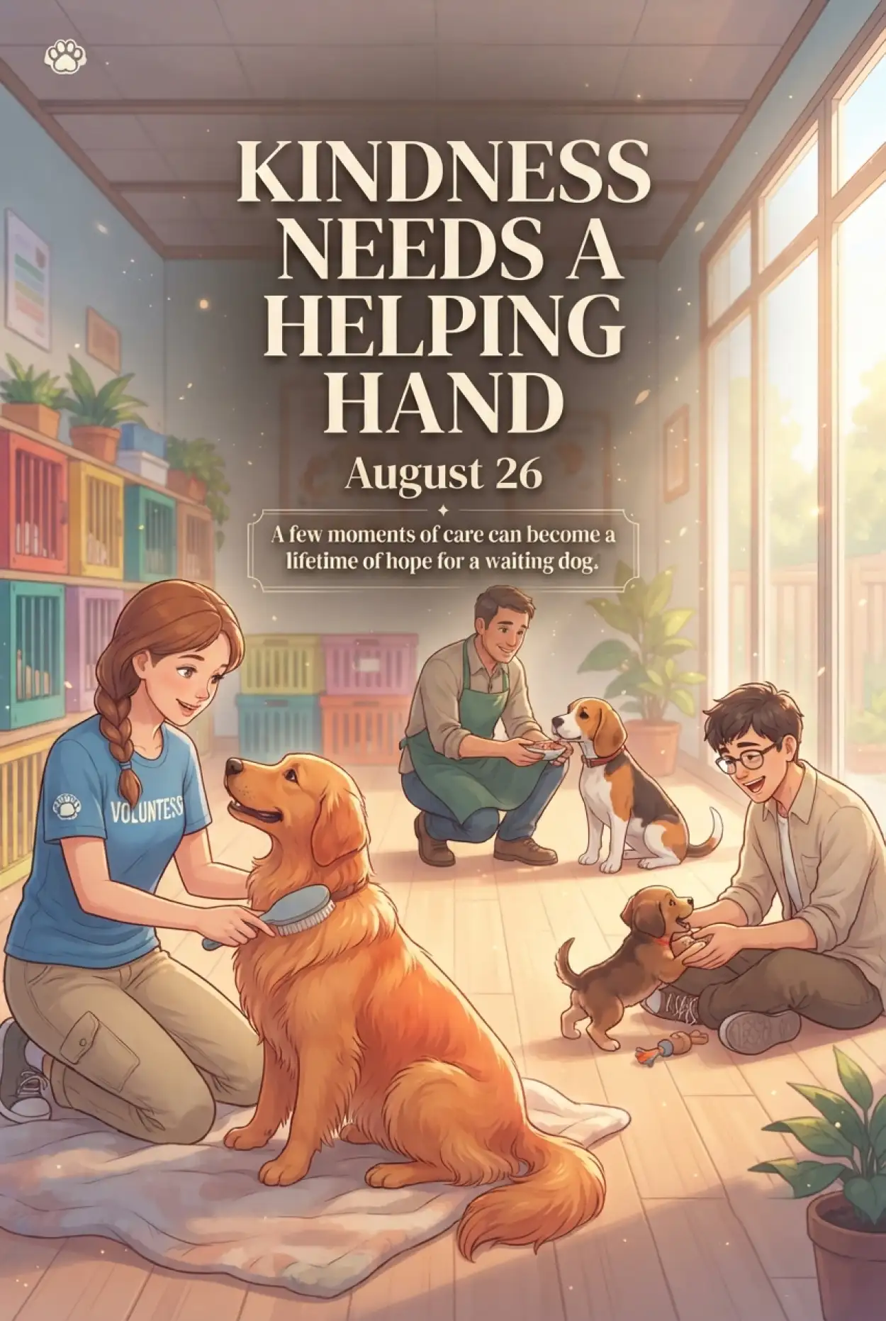 Free Download International Dog Day 2026 Volunteer Opportunities - High Quality International Dog Day 2026 Image