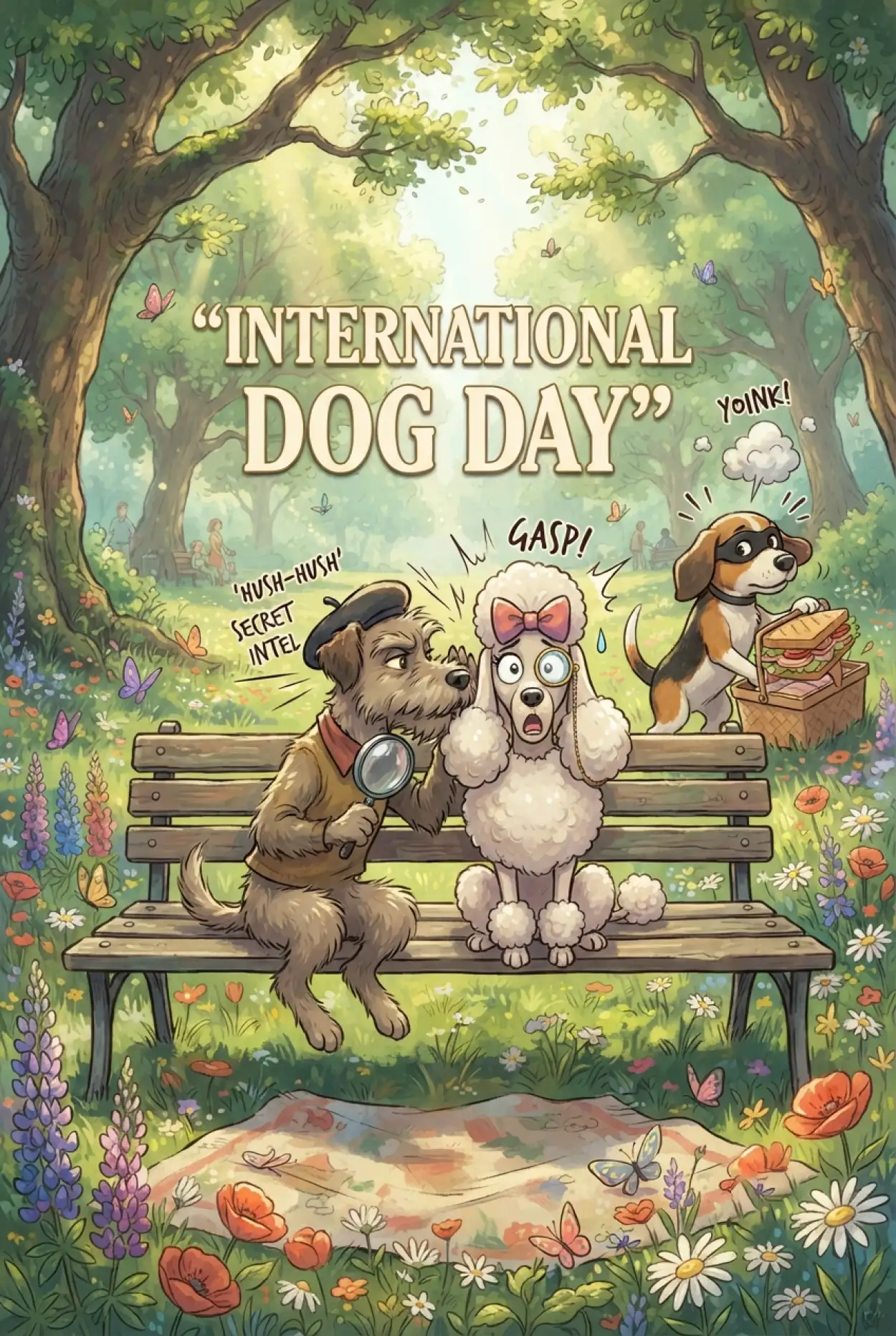 Free Download International Dog Day 2026 Wishes For Friends - High Quality International Dog Day 2026 Image