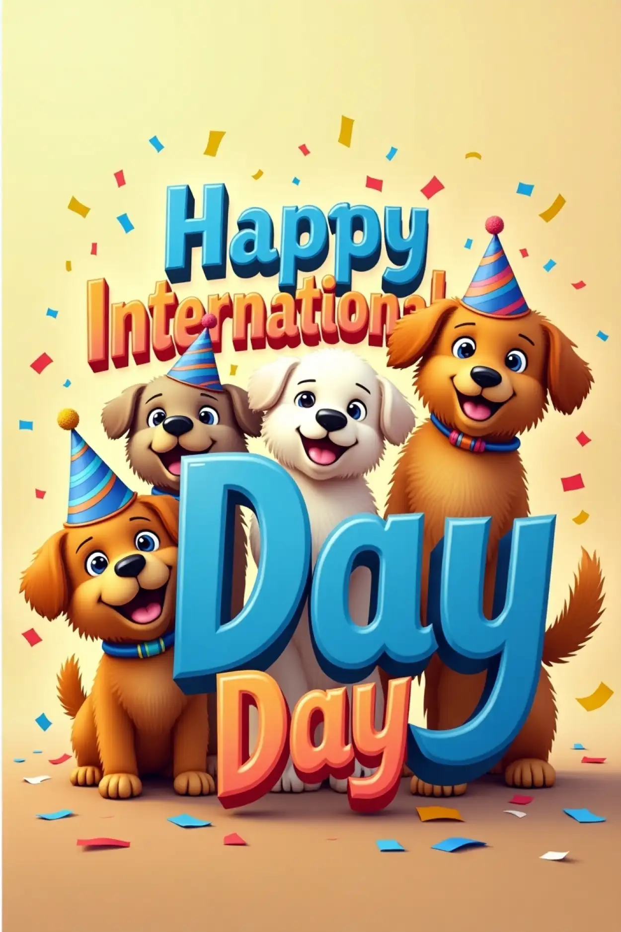 Free Download International Dog Day Special Images With Quotes - High Quality Happy International Dog Day Background