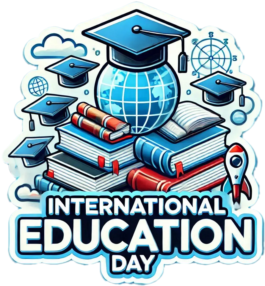 International Education Day Png With Books And Graduation Caps - Royalty Free International Education Day PNG Image | Pngmagic Free Download International Education Day Png With Books And Graduation Caps - High Quality International Education Day PNG PNG Image