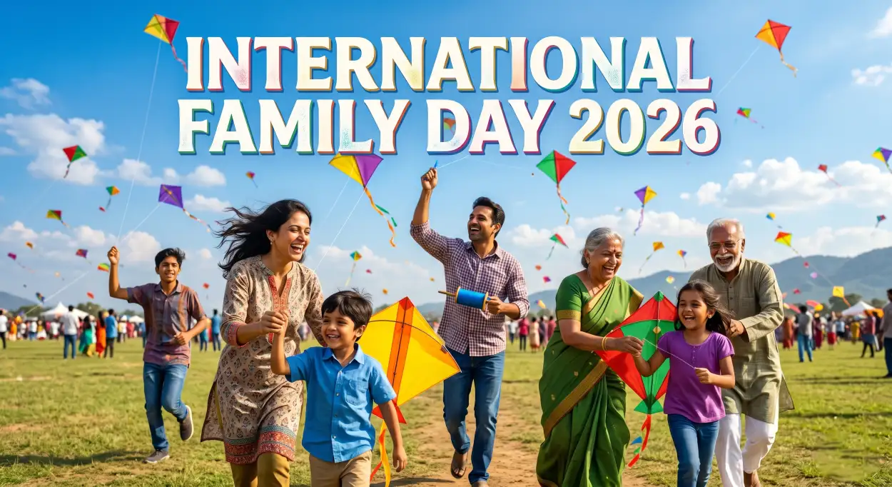 Free Download International Family Day 2026 Celebration Poster Template - High Quality International Family Day 2026 Image