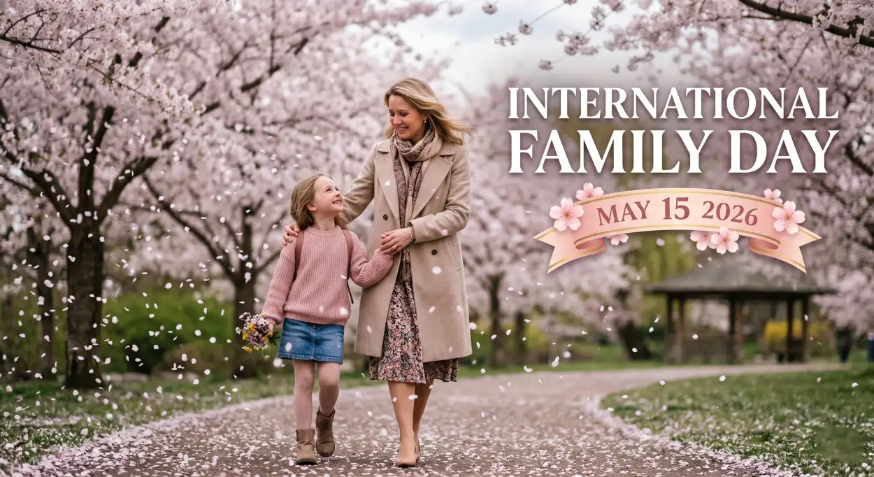 Free Download International Family Day 2026 Creative Social Media Banner - High Quality International Family Day 2026 Wishes Image