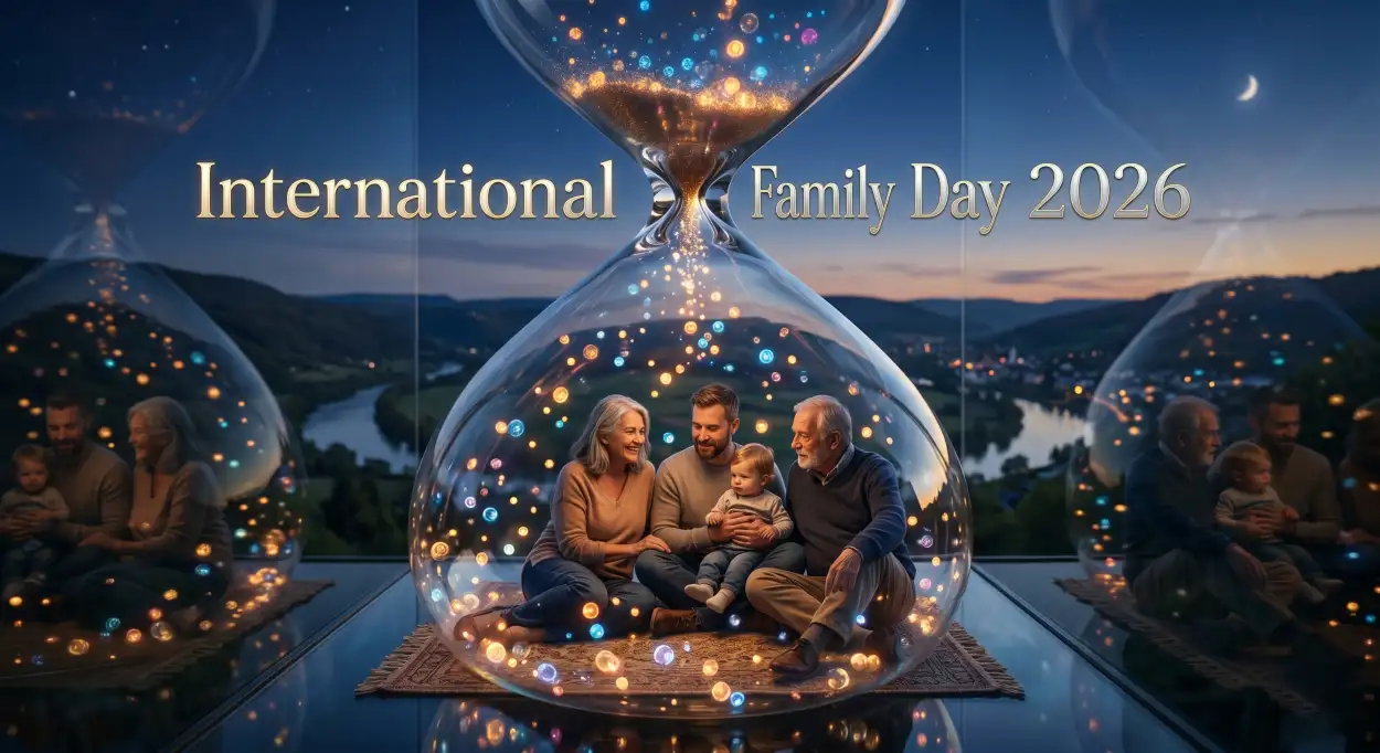 Free Download International Family Day 2026 Emotional Family Wallpaper - High Quality International Family Day 2026 Image