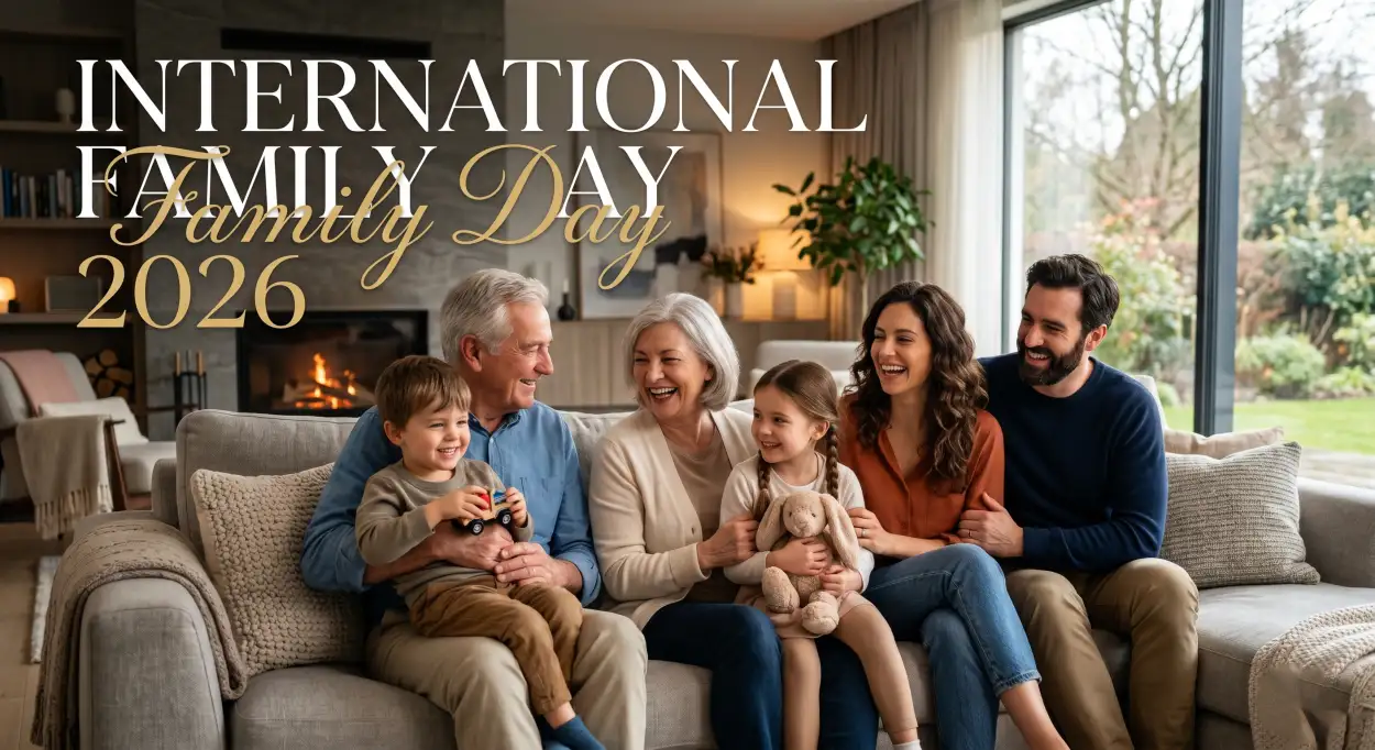 Free Download International Family Day 2026 Family Appreciation Quotes - High Quality International Family Day 2026 Image