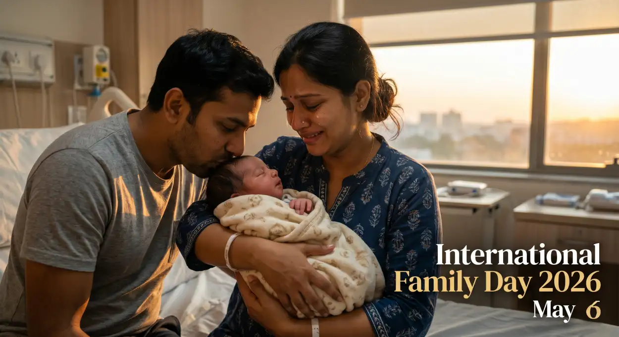Free Download International Family Day 2026 Family Awareness Campaign - High Quality International Family Day 2026 Wishes Image