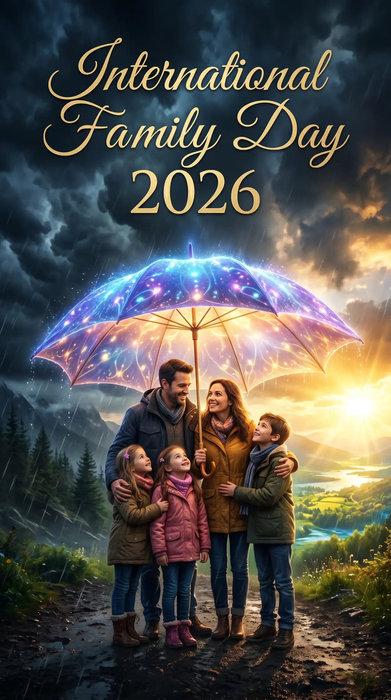 Free Download International Family Day 2026 Greeting Wishes For Family - High Quality International Family Day 2026 Image