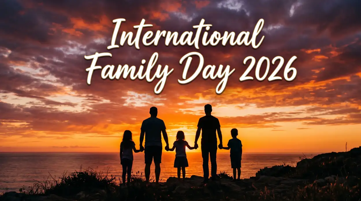 Free Download International Family Day 2026 Minimalist Family Background - High Quality International Family Day 2026 Background Image