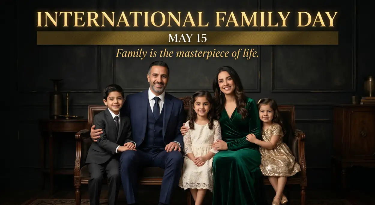 Free Download International Family Day 2026 Modern Family Poster Ideas - High Quality International Family Day 2026 Image